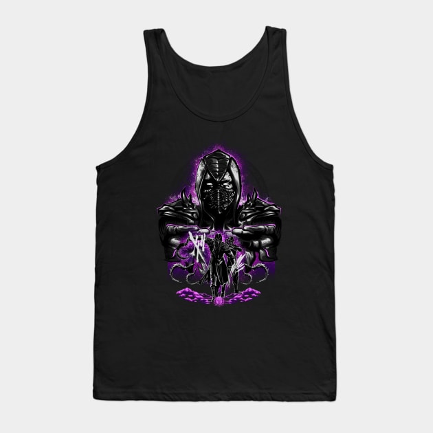 Attack of Noob Saibot Tank Top by plonkbeast